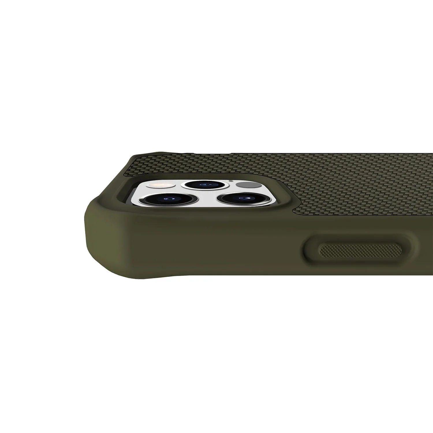 Itskins Hybrid Ballistic iPhone 12 Pro Max Magsafe Case -Kaki - Tashqila Itskins Hybrid Ballistic iPhone 12 Pro Max Magsafe Case -Kaki - Tashqila